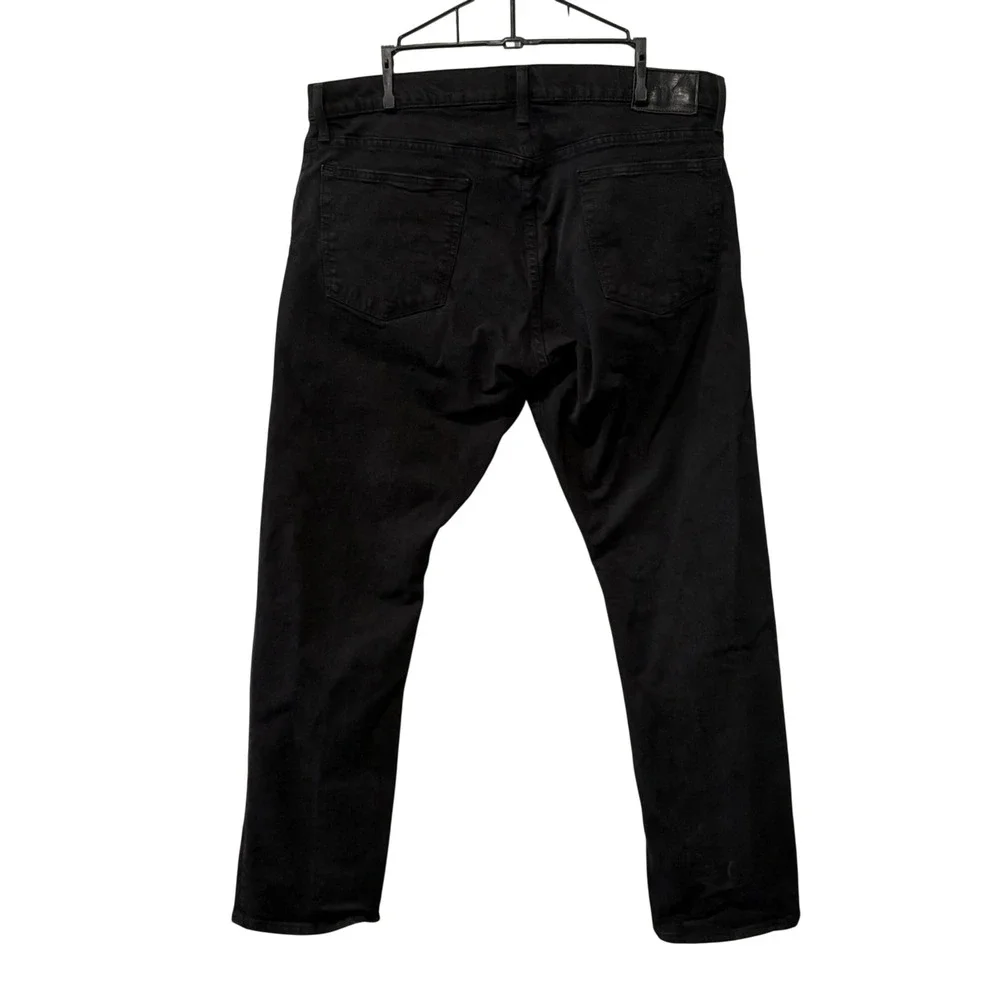 Polo Ralph Lauren Varick Slim Straight Pants Mens 36x32 Black Stretch Preppy